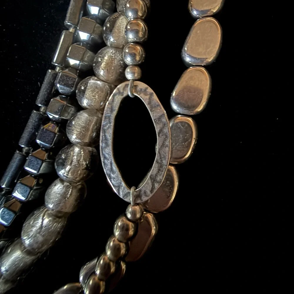 Silpada Hailstone Necklace - Picture 3 of 7